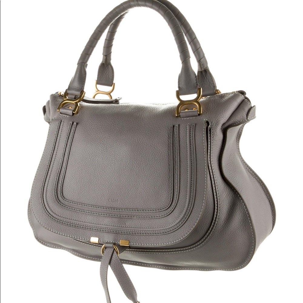 EUC large  gray Chloé Marcie bag